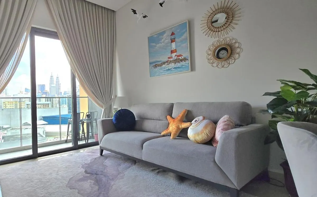 Beachtime 2Br With Klcc View & Infinity Pool Kuala Lumpur Apartment